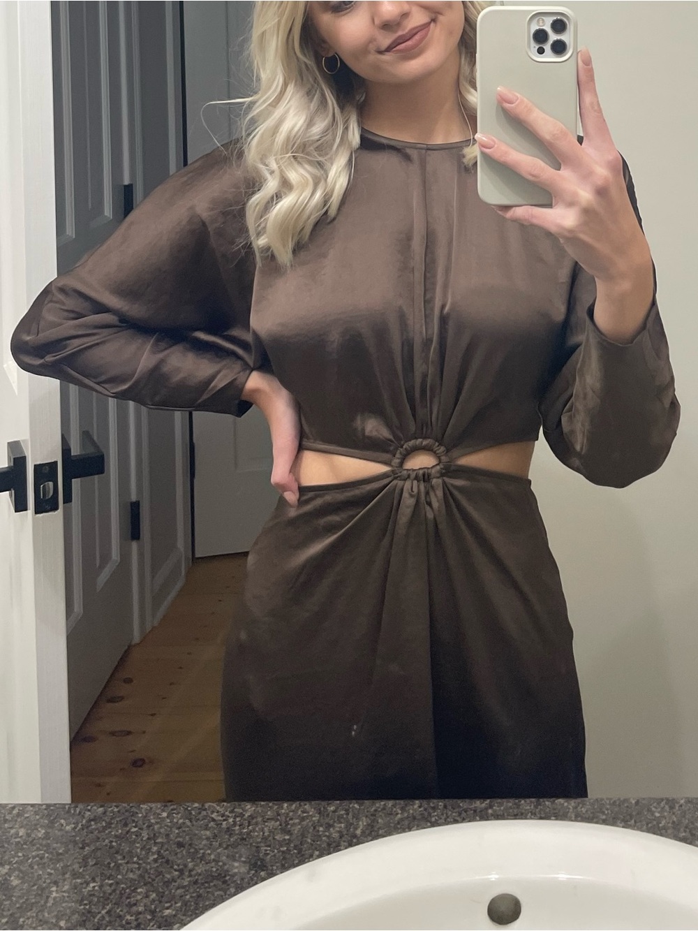 Express Satin Dress